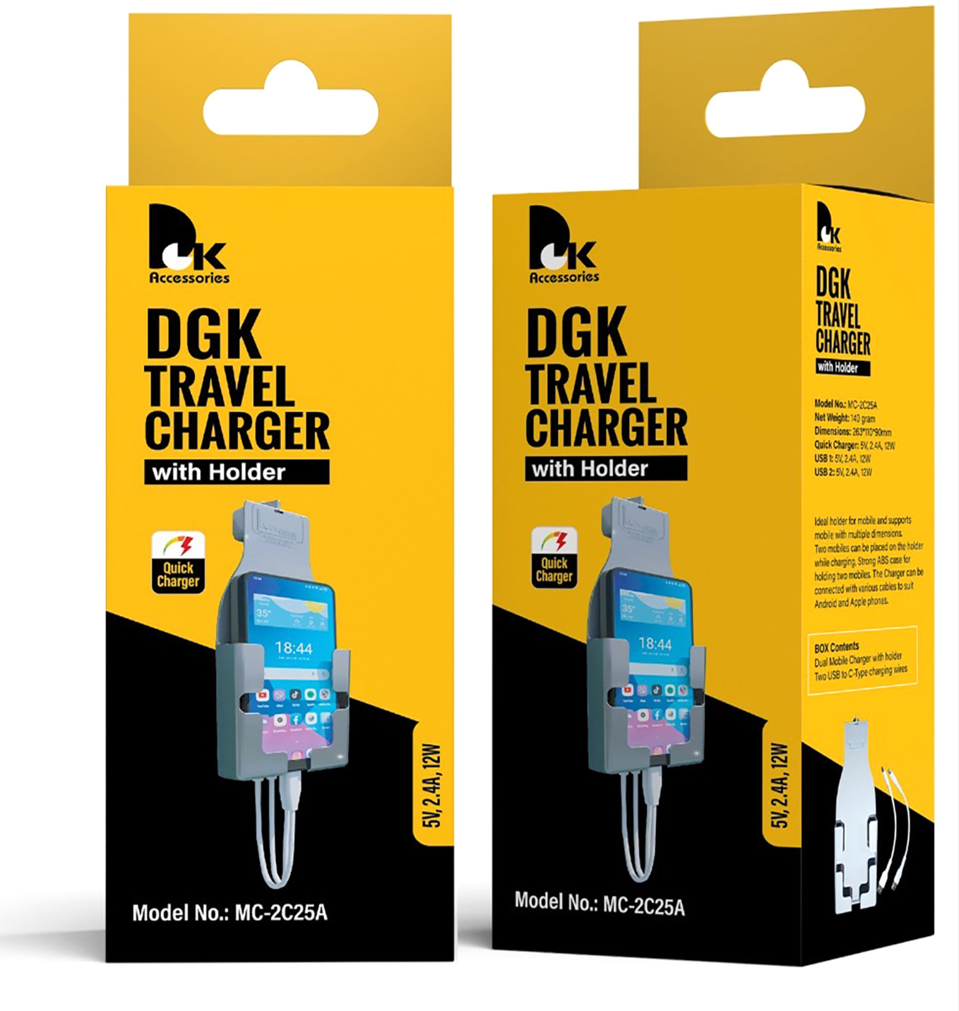 DGK TRAVEL CHARGER