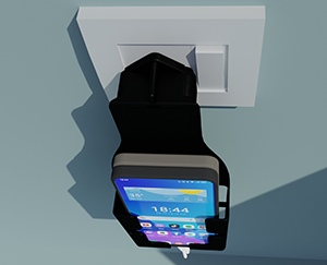 Travel Mobile Charger Black Color