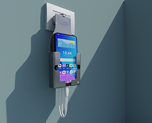 Travel Mobile Charger Grey Color